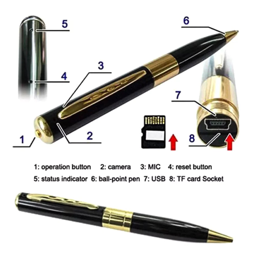 Pen Camera Cam Mini Hidden