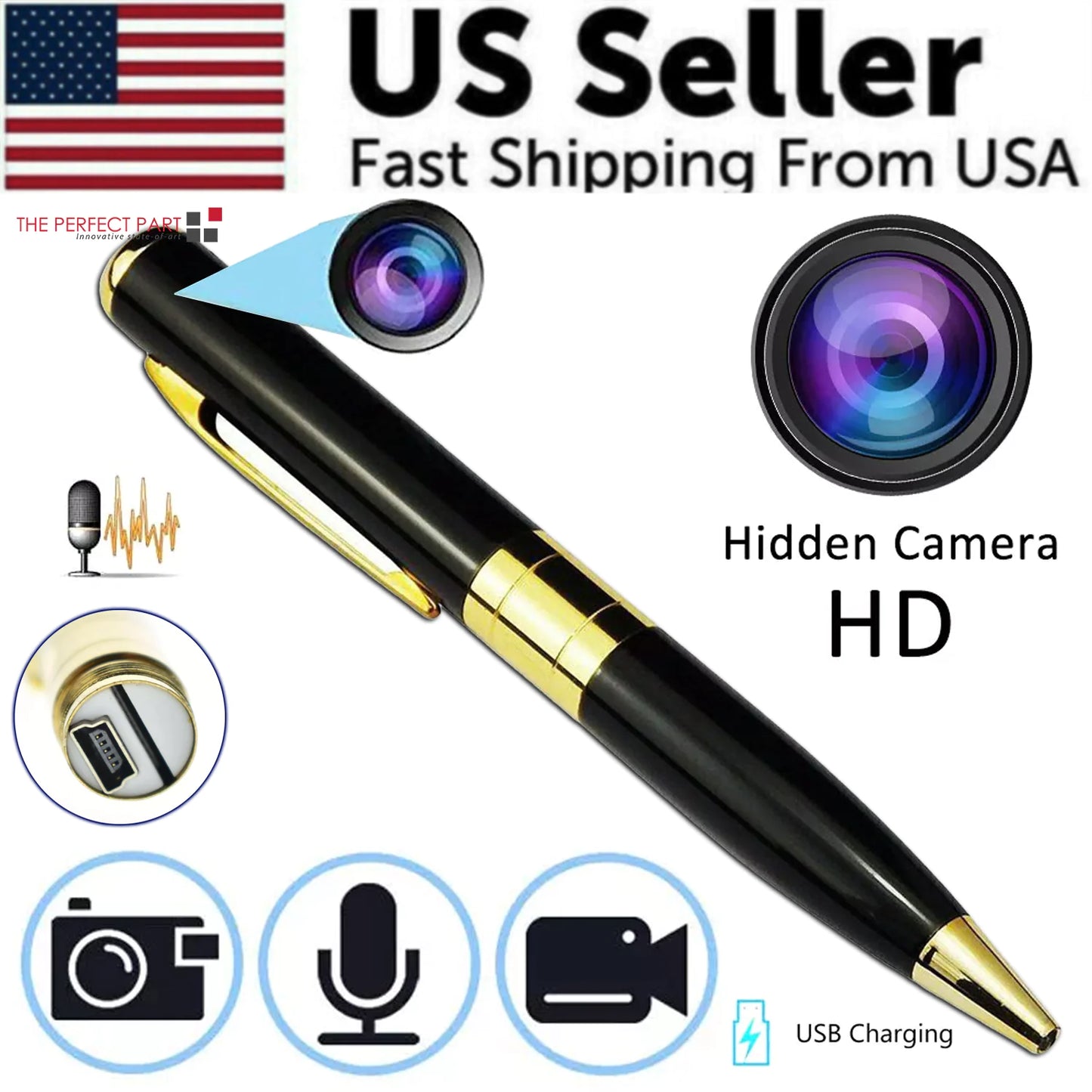 Pen Camera Cam Mini Hidden